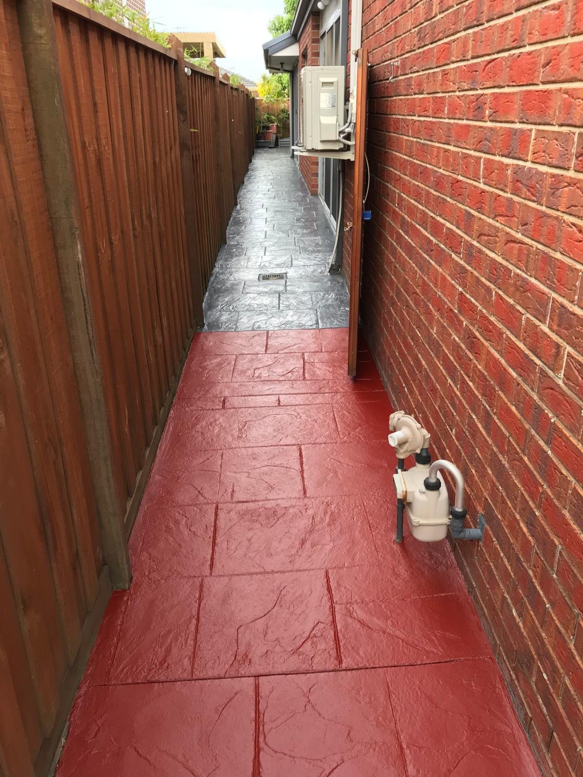 Concrete Painting Project