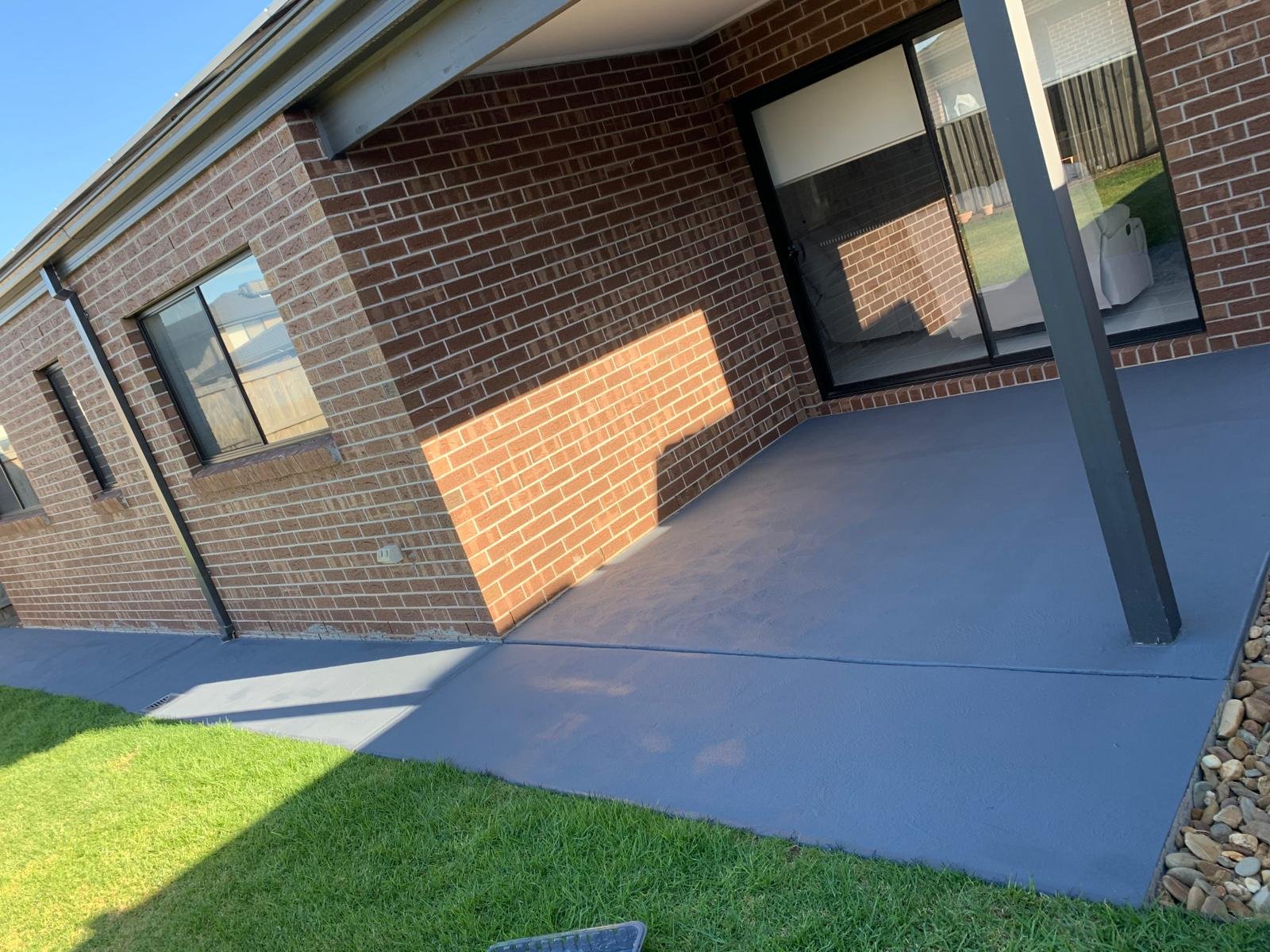 Driveway and Concrete Painting Project