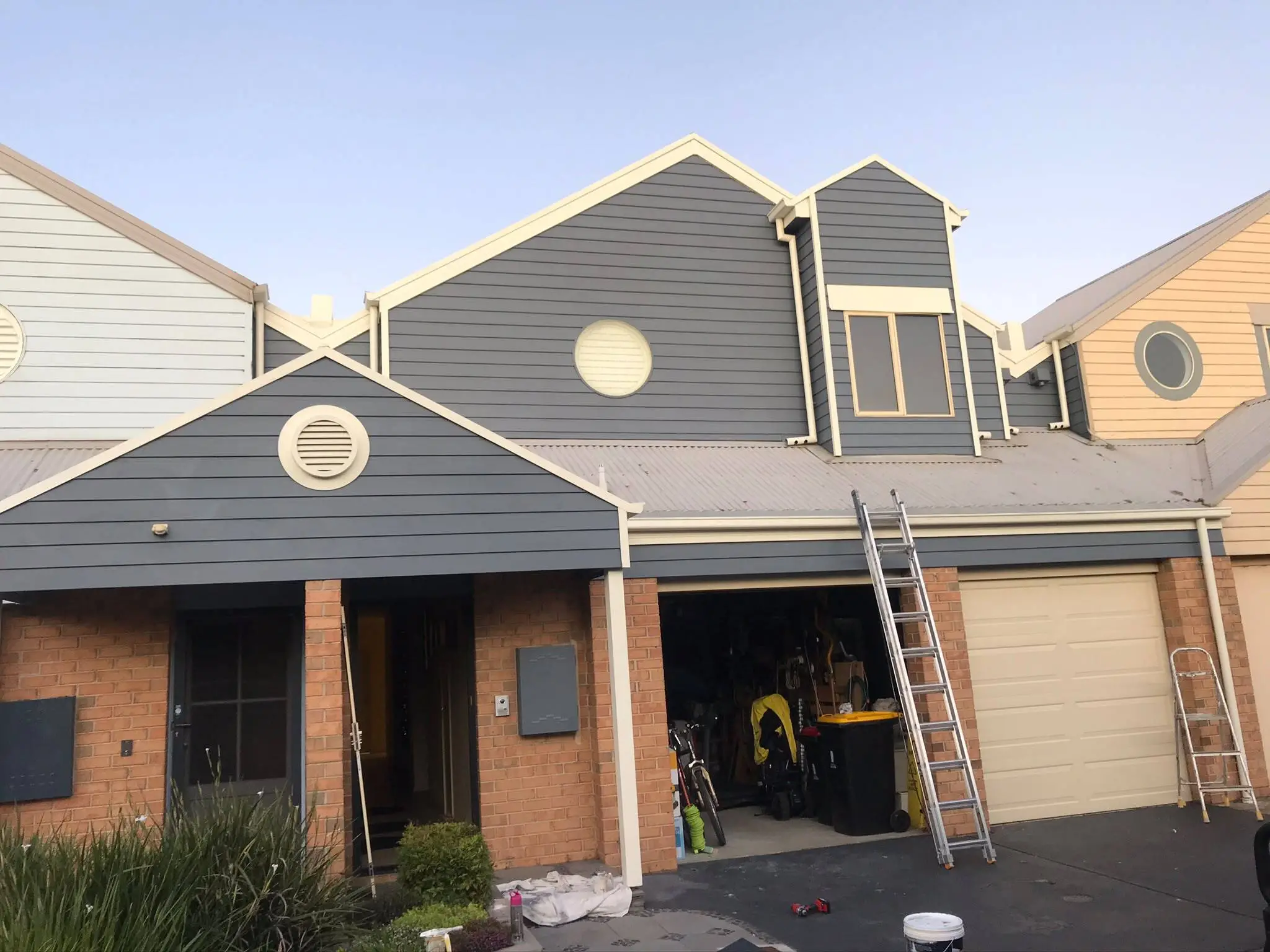 Exterior painting project