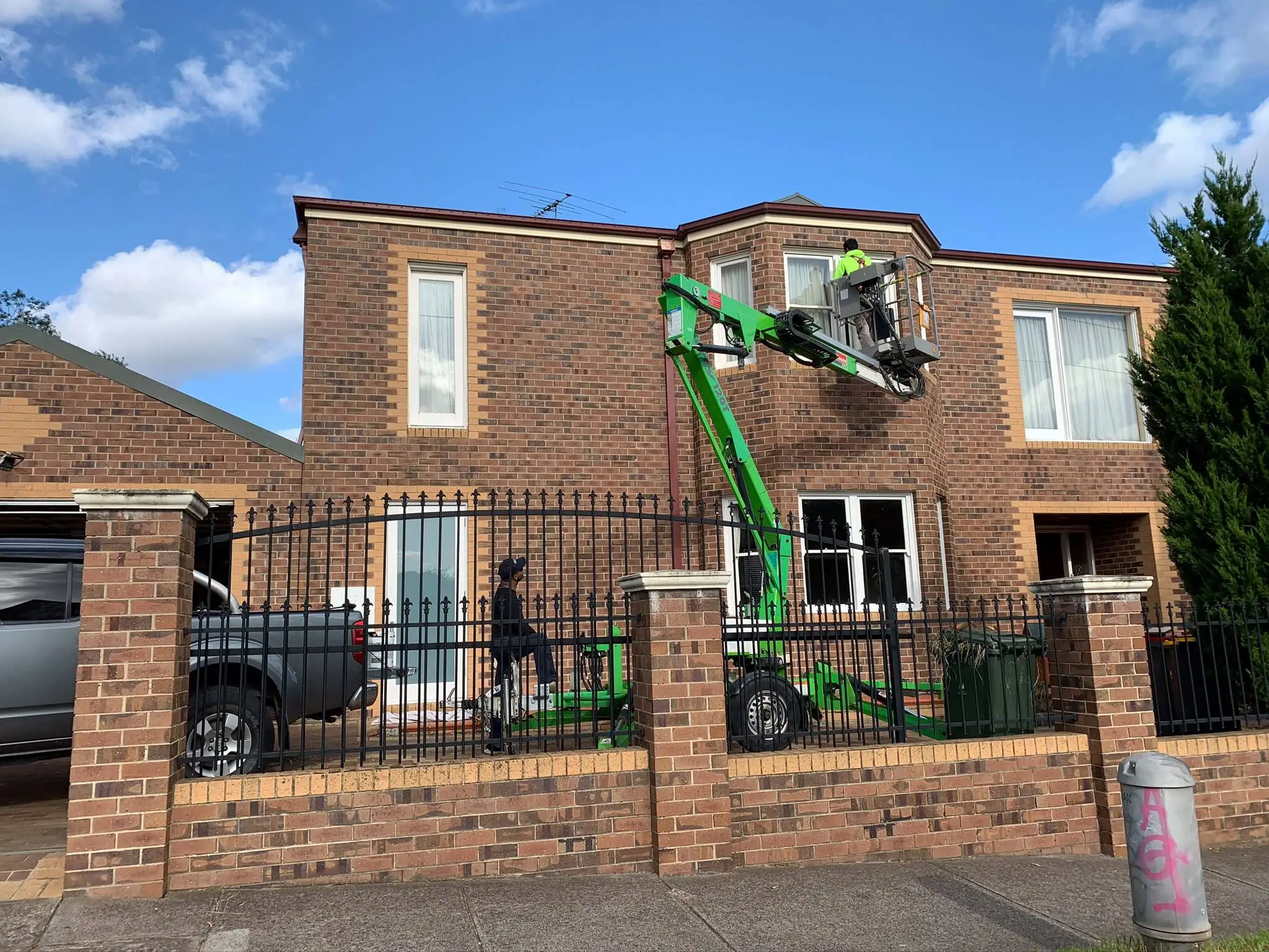 Exterior painting project