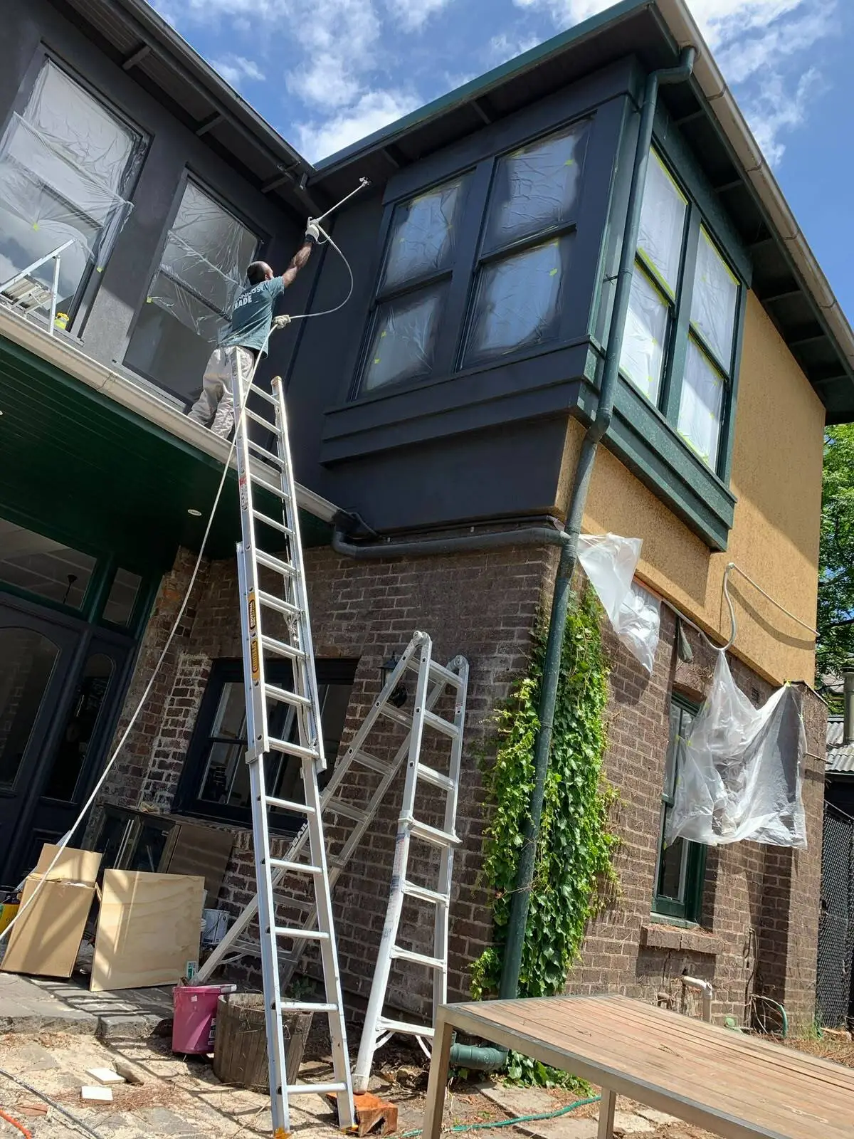 Exterior painting project