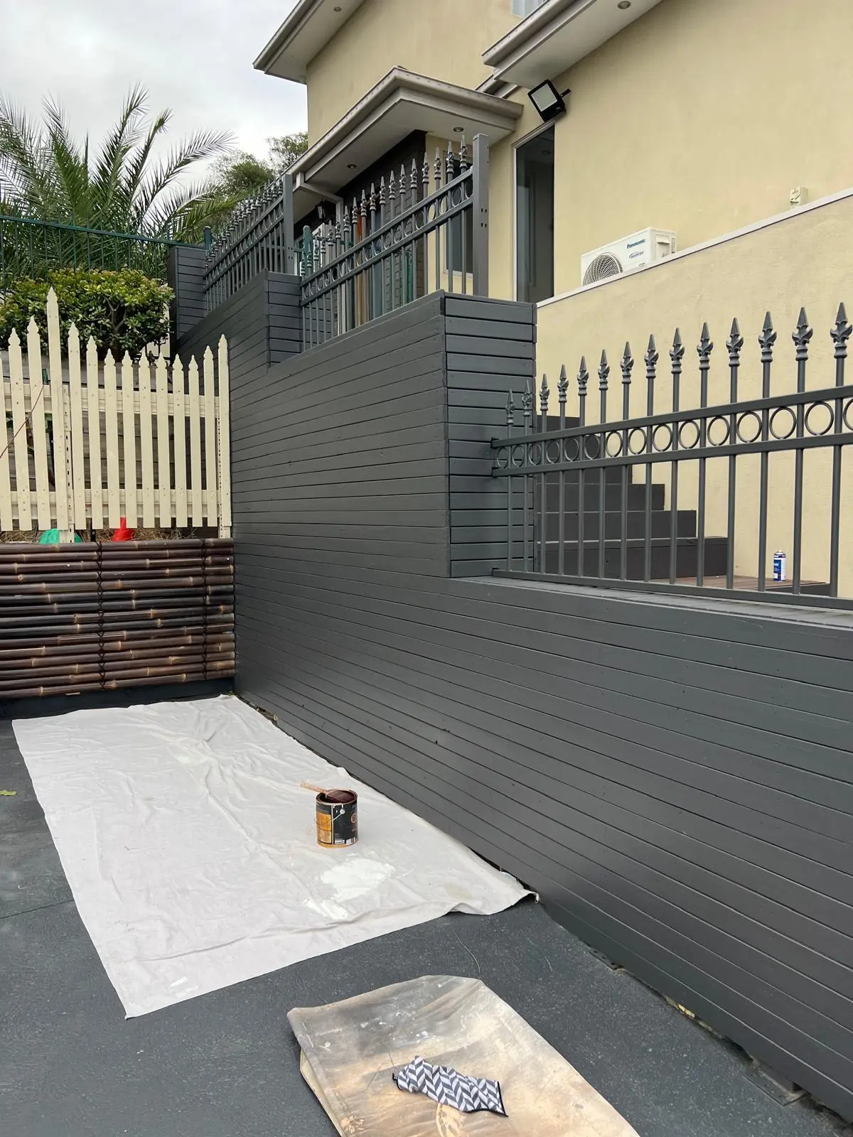 Exterior painting project