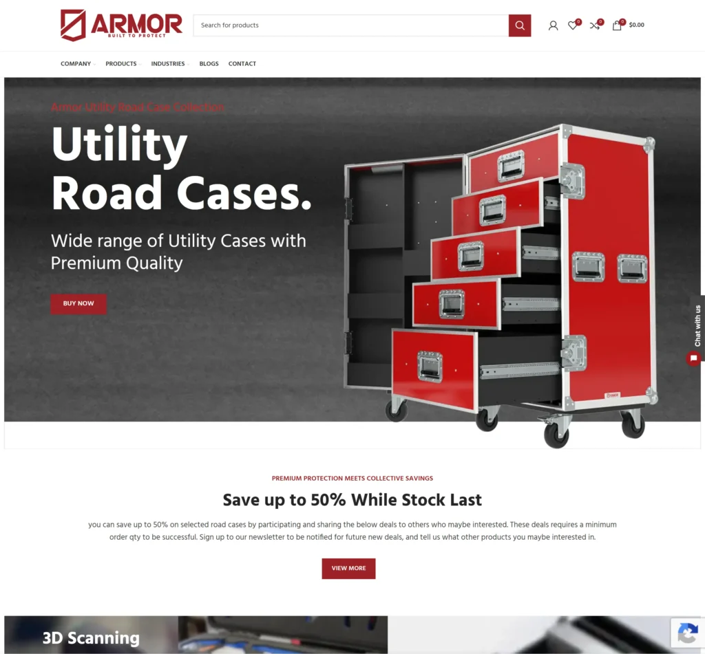 Technical SEO Case Study: Armor Road Cases