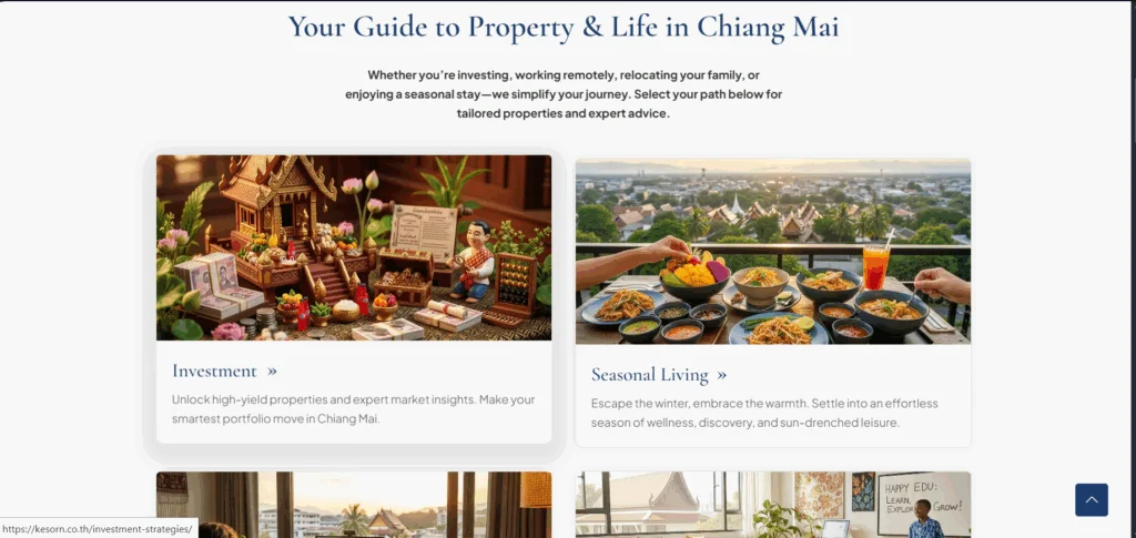 AI SEO Case Study : Kesorn supporting screenshot