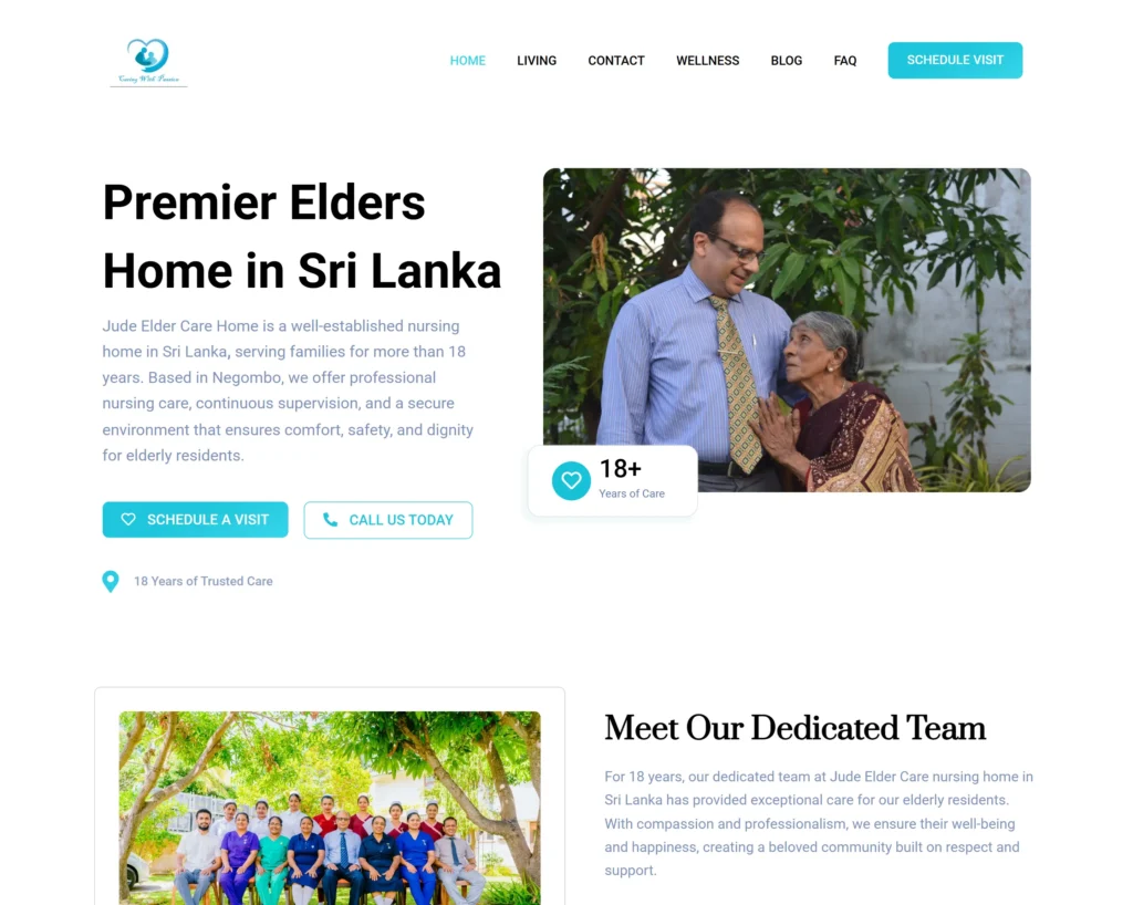 Jude Elder Care Home | AI SEO