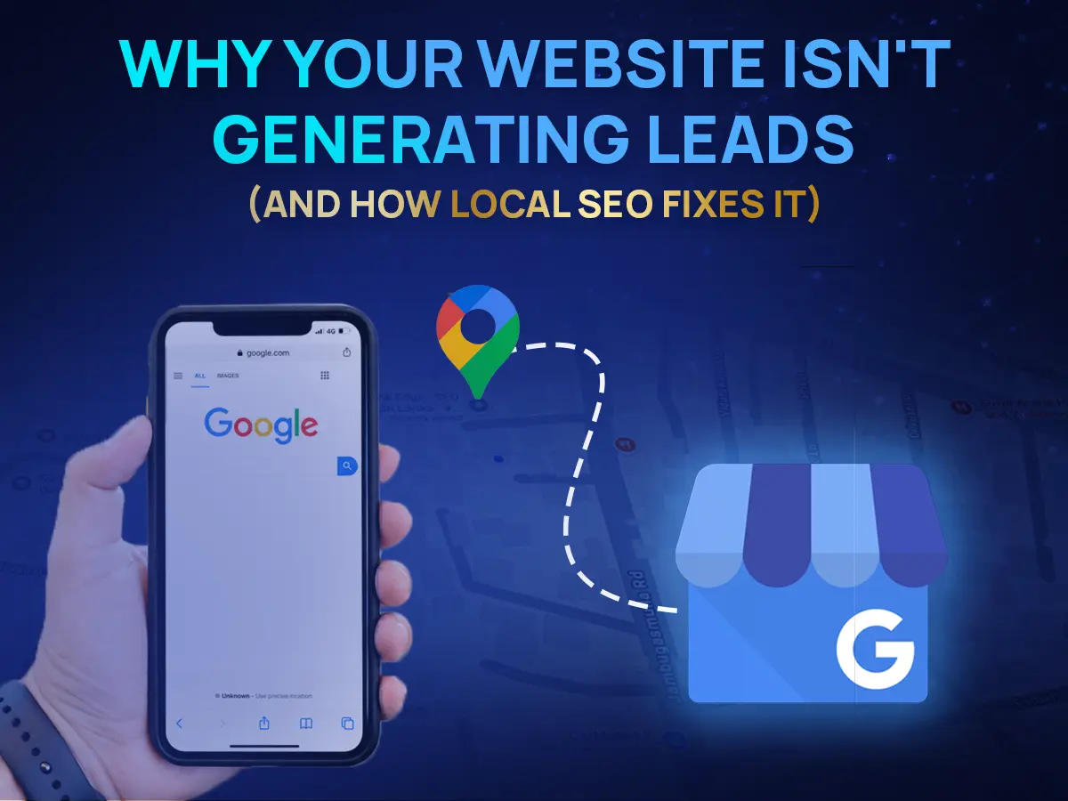 why your website is not generating leads